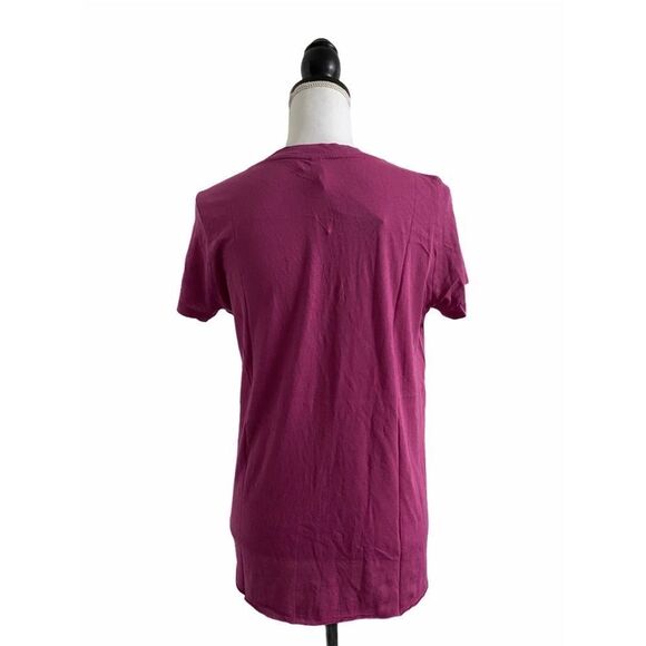 Michelle by Comune Taurus Zodiac Constellation Print Tee Shirt Magenta Size Med - Picture 3 of 7
